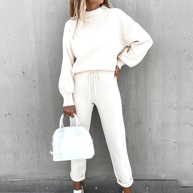 Mason Luxor Men Fashion Mason | Women's Loungewear Co-Ord Set – Soft Jumper & Joggers - Lounge Set