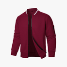 Mason Luxor Men Fashion Mason | Men’s Lightweight Bomber Jacket - Zip Pocket - Trendy Outerwear Spring