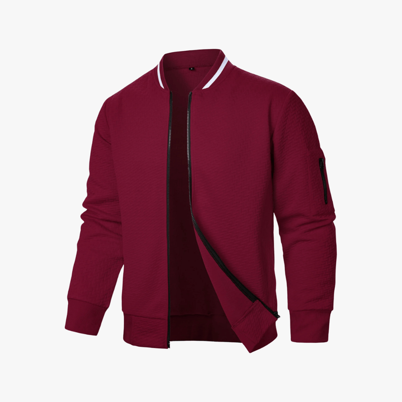 Mason Luxor Men Fashion Mason | Men’s Lightweight Bomber Jacket - Zip Pocket - Trendy Outerwear Spring