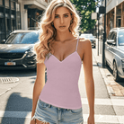 Mason Luxor Men Fashion Mason | Vest Top with Built in Bra with Padded Women's Basic Seamless Camisole