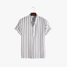 Mason Luxor Men Fashion Mason | Striped Linen Shirt