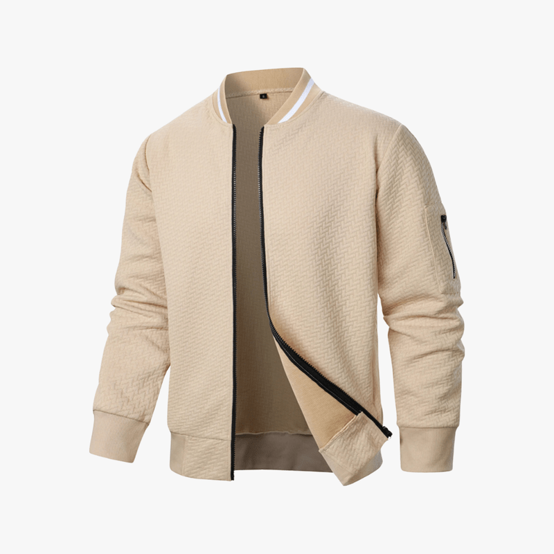 Mason Luxor Men Fashion Mason | Men’s Lightweight Bomber Jacket - Zip Pocket - Trendy Outerwear Spring