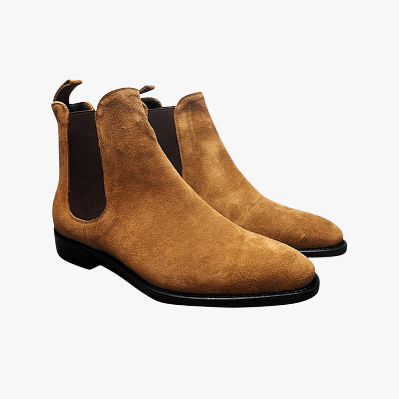 Mason Luxor Men Fashion Mason | Men's Suede Chelsea Boots – Classic Style
