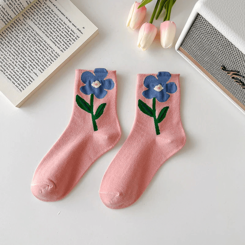 Mason Luxor Men Fashion Mason | Cute Spring Flower Socks for Her - Women’s Garden-Inspired Ankle Socks