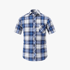 Mason Luxor Men Fashion Mason | Short Sleeve Plaid Shirt
