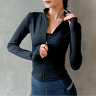 Mason Luxor Men Fashion Mason | Women’s Zip-Up Sports Jacket – Breathable Activewear with Thumb Holes