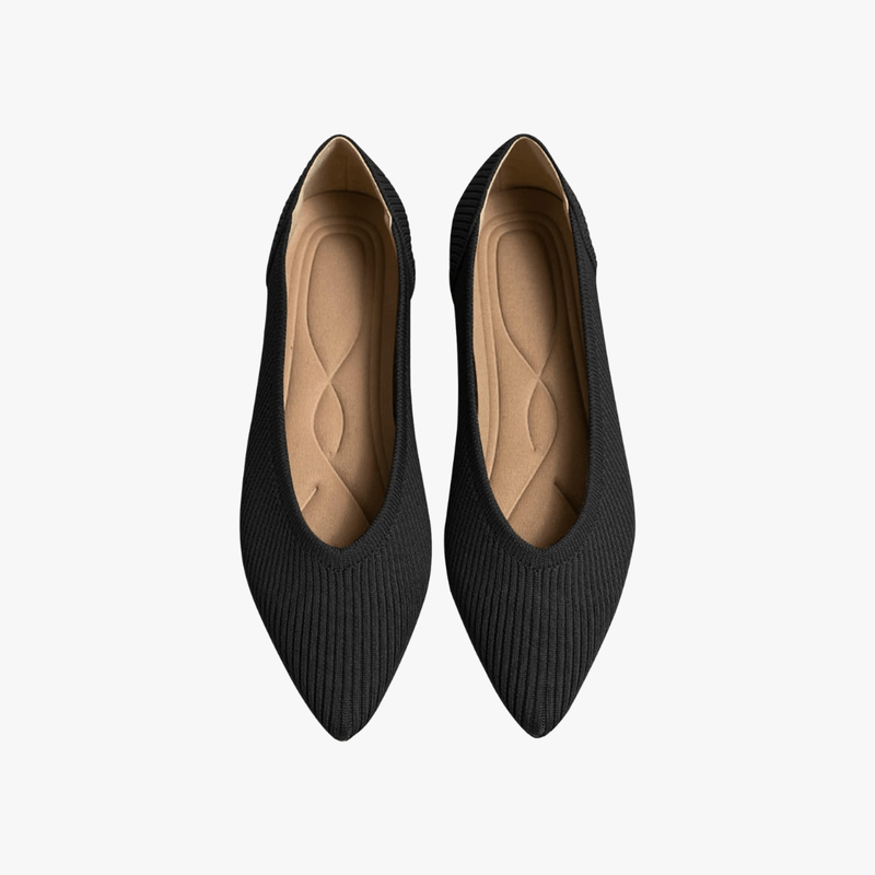 Mason Luxor Men Fashion Mason | Women's Flats Shoes Pointed Toe Knit Ballet Comfortable Dressy Slip On Flat