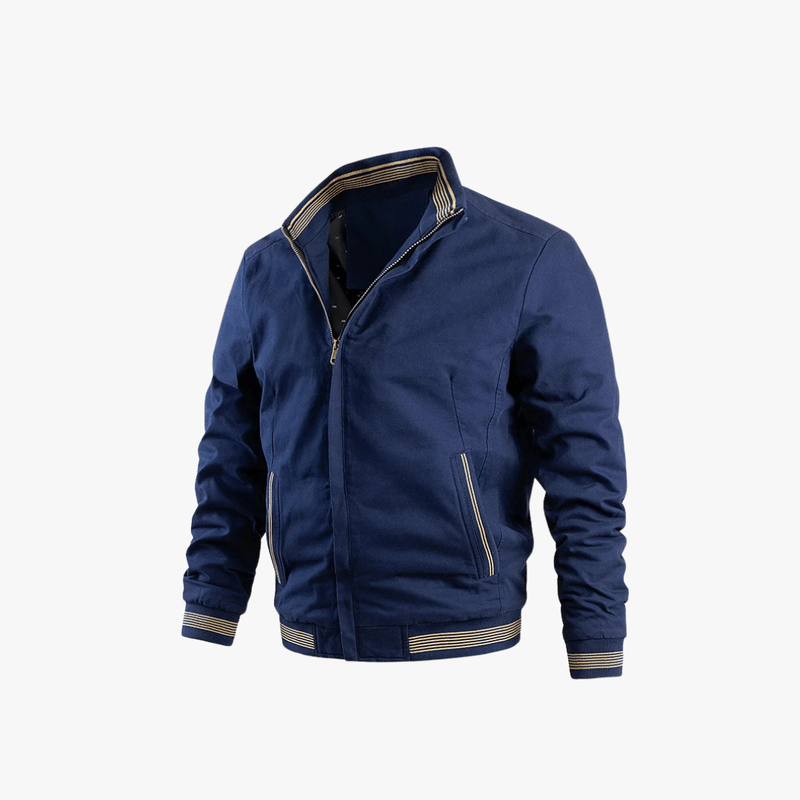 Mason Luxor Men Fashion Mason | Men's Bomber Jacket Lightweight Casual Spring Fall Windbreaker Zip Up Coat with Pocket