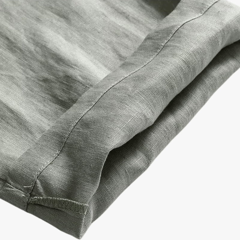 Mason Luxor Men Fashion Mason | Mens Casual Linen Pants Loose Fit Elastic Drawstring Waist Straight-Legs Summer Yoga Beach Long Pants