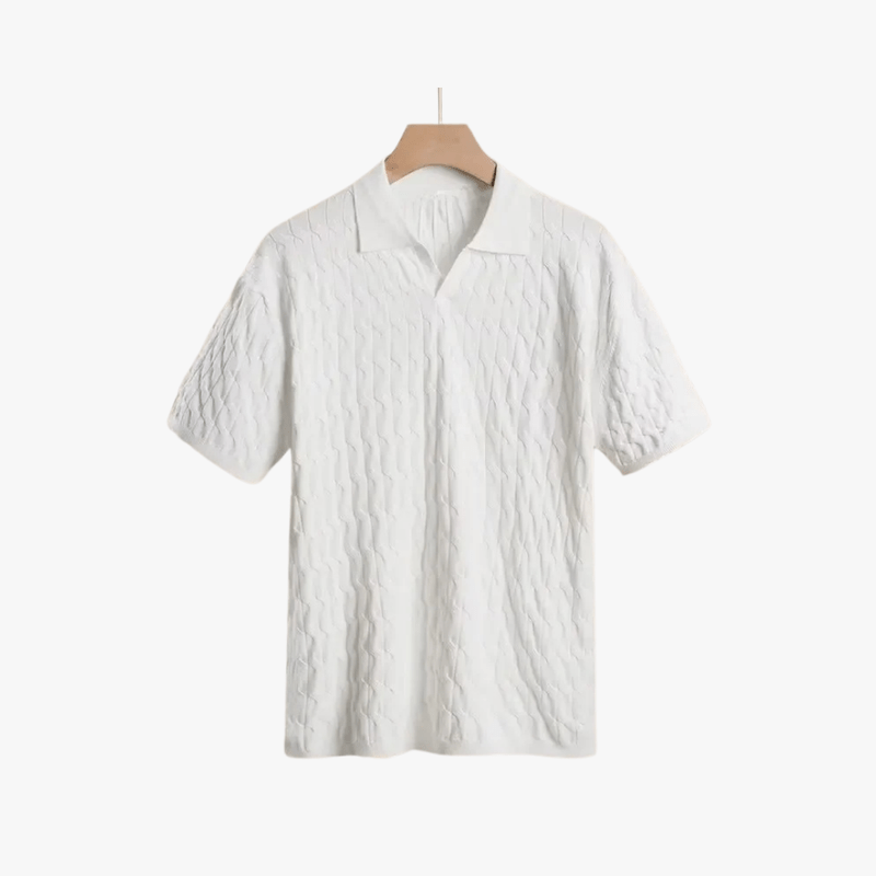 Mason Luxor Men Fashion Mason | Textured Polo