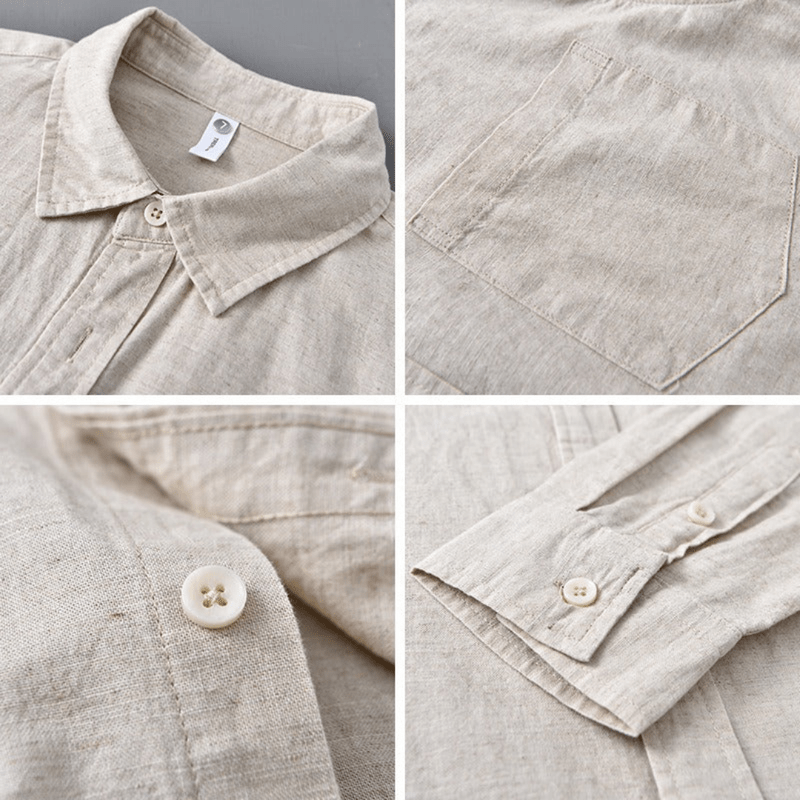 Mason Luxor Men Fashion Mason | Cotton Linen Button-up