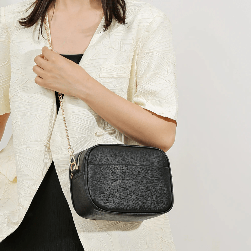 Mason Luxor Men Fashion Mason | Crossbody Bag for Women, Leather Handbag & Shoulder Bag with Adjustable Wide Strap