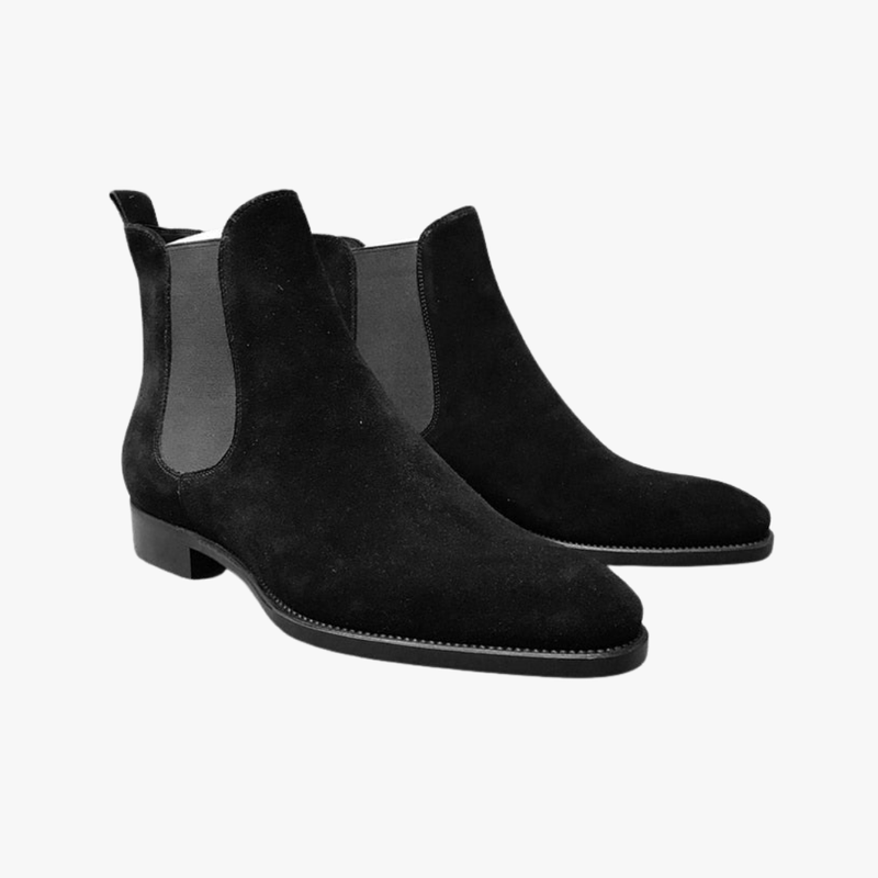 Mason Luxor Men Fashion Mason | Men's Suede Chelsea Boots – Classic Style