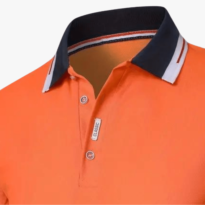 Mason Luxor Men Fashion Mason | Summer Men's Slim Fit Polo Shirt – Lightweight, Stretch, Short Sleeve, Breathable & Moisture-Wicking