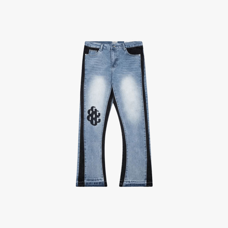 Mason Luxor Men Fashion Mason | Crystal Flare Jeans Men