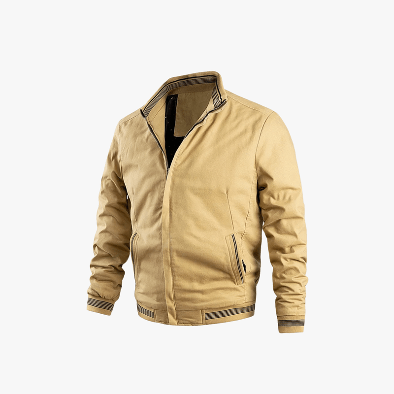 Mason Luxor Men Fashion Mason | Men's Bomber Jacket Lightweight Casual Spring Fall Windbreaker Zip Up Coat with Pocket