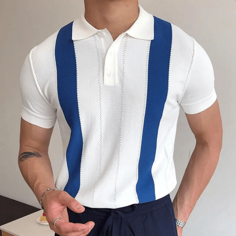 Mason Luxor Men Fashion Mason | Muscle Fit Polo