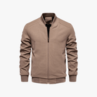 Mason Luxor Men Fashion Mason | Men Waffle Bomber Jacket – Lightweight & Breathable - Textured Knit