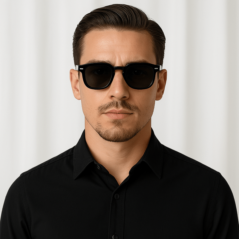 Mason Luxor Men Fashion Mason | Summer Polygon Sunglasses – UV400 Protection for Men