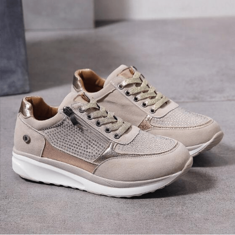Mason Luxor Men Fashion Mason | Fashion Lace-Up Sneakers with Zip for Women - Comfort Trainers