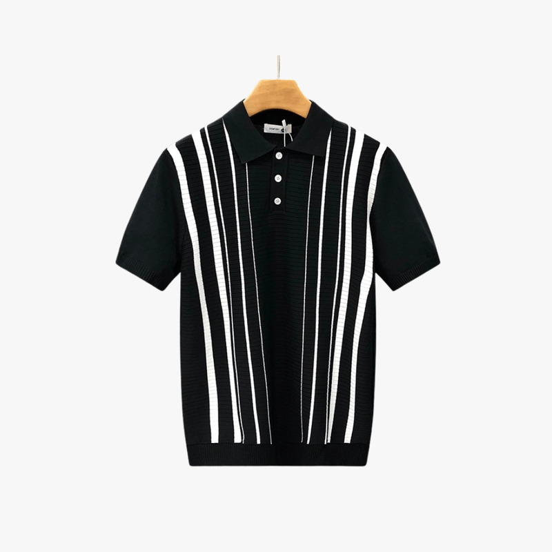 Mason Luxor Men Fashion Mason | Striped Knit Polo