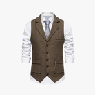 Mason Luxor Men Fashion Mason | Men’s Vintage Suit Vest – British Gentleman Style