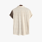 Mason Luxor Men Fashion Mason | Half-and-half Contrast Shirt