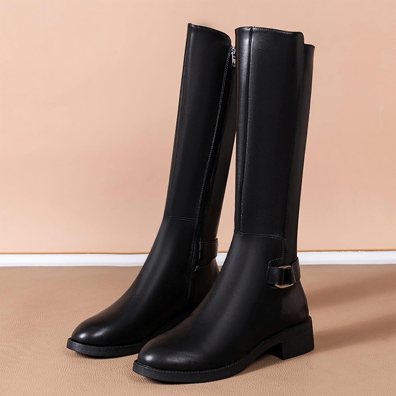 Mason Luxor Men Fashion Mason | High Boots for Women PU Leather riding boots