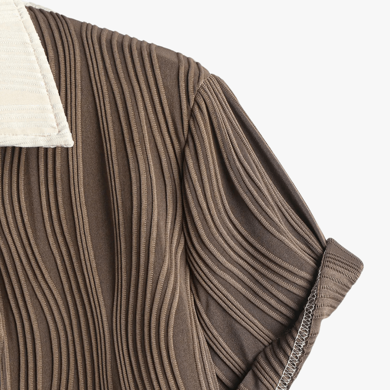 Mason Luxor Men Fashion Mason | Half-and-half Contrast Shirt