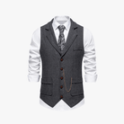Mason Luxor Men Fashion Mason | Men’s Vintage Suit Vest – British Gentleman Style