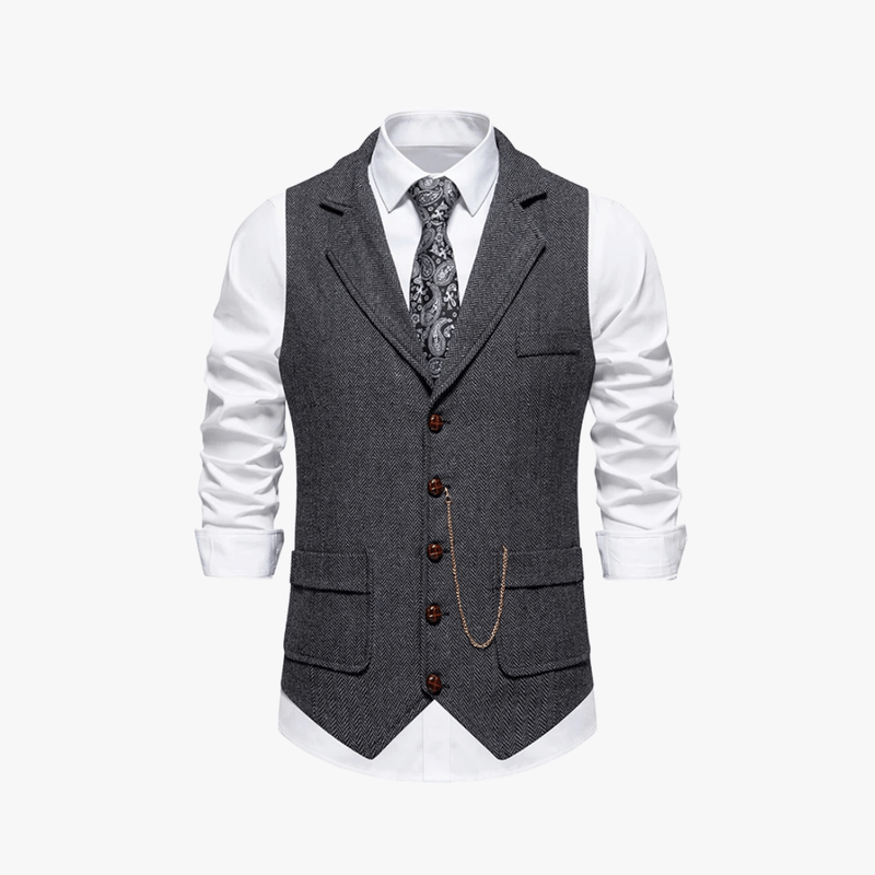Mason Luxor Men Fashion Mason | Men’s Vintage Suit Vest – British Gentleman Style
