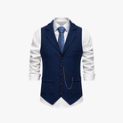 Mason Luxor Men Fashion Mason | Men’s Vintage Suit Vest – British Gentleman Style