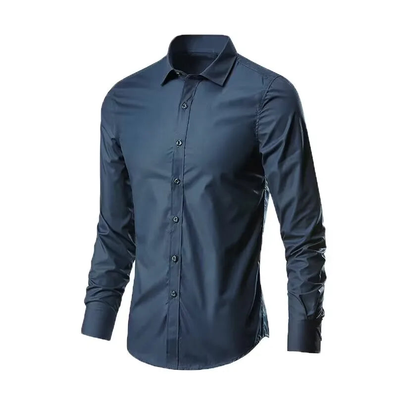 Mason Luxor Men Fashion Mason | Wrinkle-Free Long Shirt