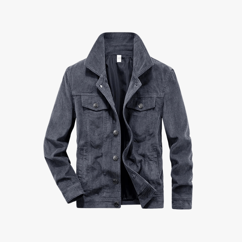 Mason Luxor Men Fashion Mason | Corduroy Trucker Jacket Men - Classic Casual Fit