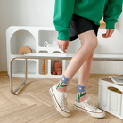 Mason Luxor Men Fashion Mason | Cute Spring Flower Socks for Her - Women’s Garden-Inspired Ankle Socks