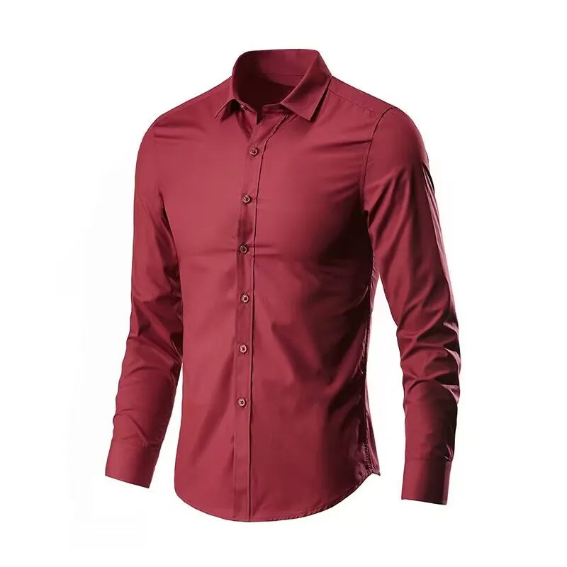 Mason Luxor Men Fashion Mason | Wrinkle-Free Long Shirt