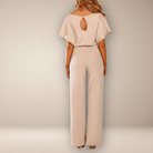 Mason Luxor Men Fashion Mason | Elegant Wide-Leg Jumpsuit for Women – One-Piece - Dressy Day-to-Night Look