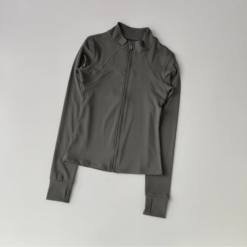 Mason Luxor Men Fashion Mason | Women’s Long Sleeve Sports Zip Top – Breathable Gym & Yoga Activewear