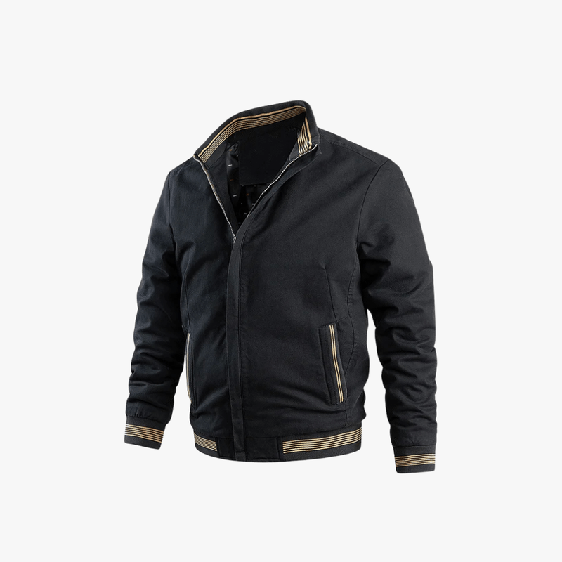Mason Luxor Men Fashion Mason | Men's Bomber Jacket Lightweight Casual Spring Fall Windbreaker Zip Up Coat with Pocket