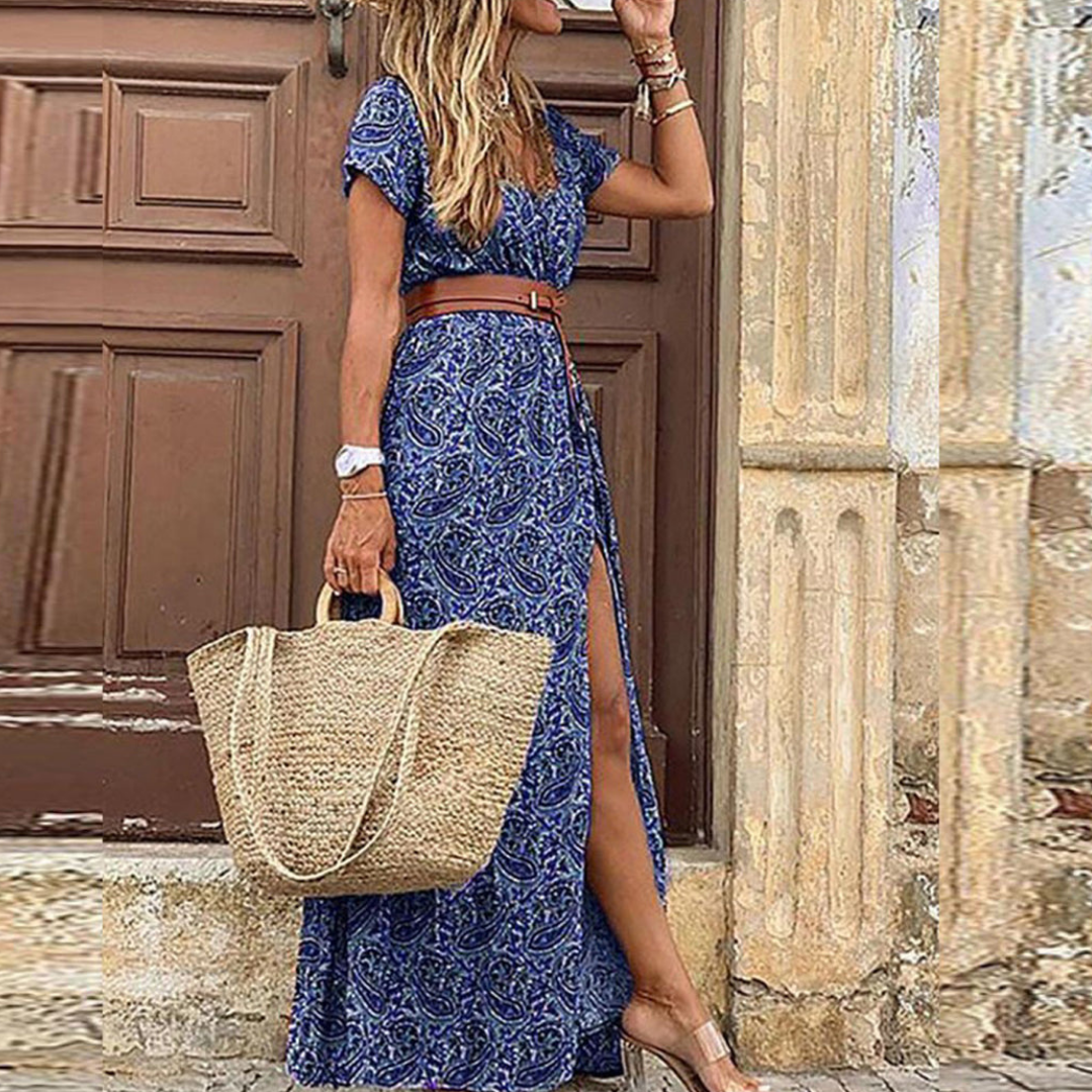 Mason Luxor Men Fashion Mason | Boho Maxi Dress for Women - Summer Casual Long Dresses for Ladies