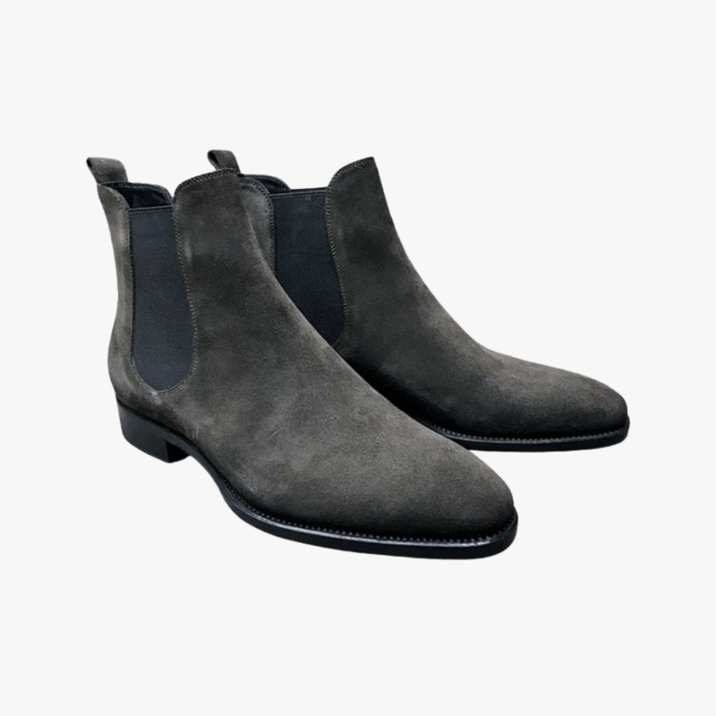 Mason Luxor Men Fashion Mason | Men's Suede Chelsea Boots – Classic Style