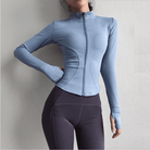 Mason Luxor Men Fashion Mason | Women’s Zip-Up Sports Jacket – Breathable Activewear with Thumb Holes