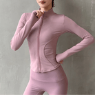 Mason Luxor Men Fashion Mason | Women’s Zip-Up Sports Jacket – Breathable Activewear with Thumb Holes