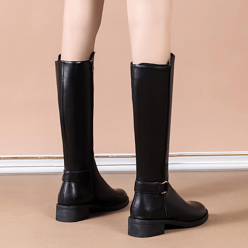 Mason Luxor Men Fashion Mason | High Boots for Women PU Leather riding boots