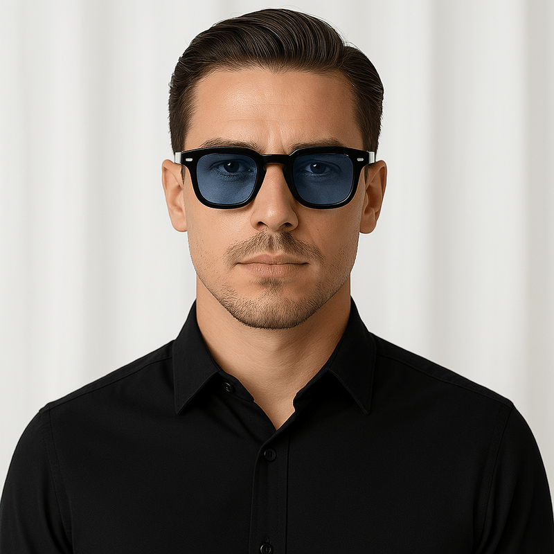 Mason Luxor Men Fashion Mason | Summer Polygon Sunglasses – UV400 Protection for Men