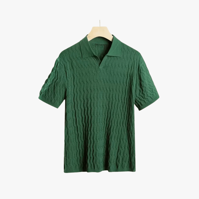 Mason Luxor Men Fashion Mason | Textured Polo