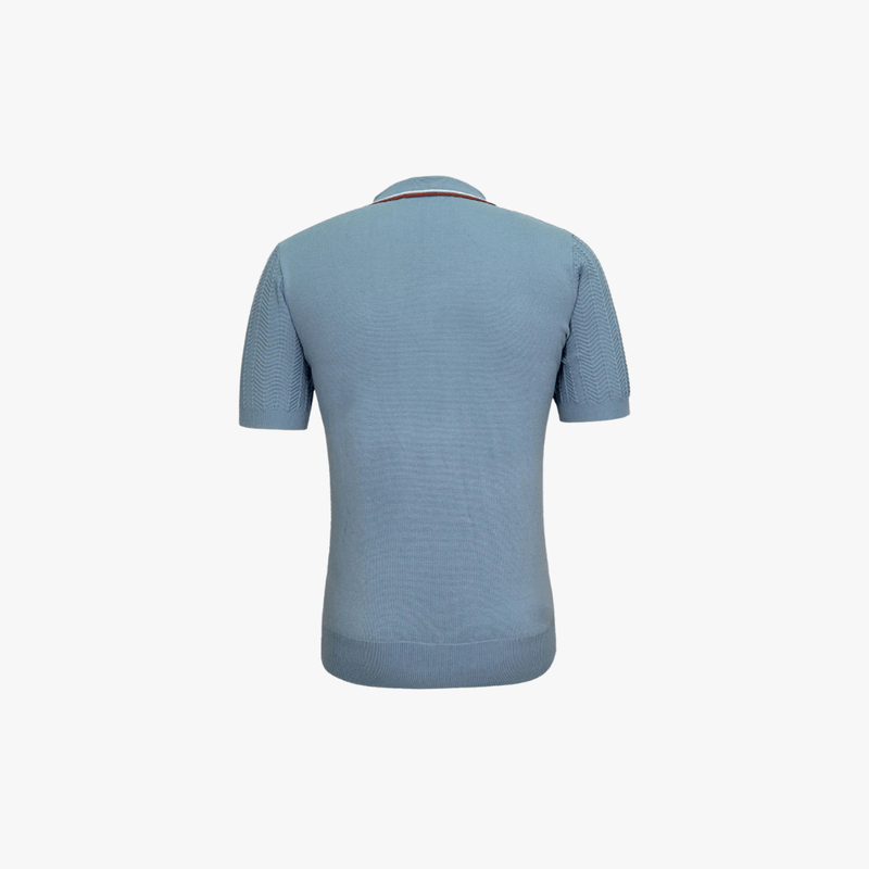 Mason Luxor Men Fashion Mason | Men's Waffle Knit Short Sleeve Casual Polo Shirts