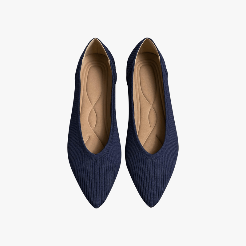 Mason Luxor Men Fashion Mason | Women's Flats Shoes Pointed Toe Knit Ballet Comfortable Dressy Slip On Flat