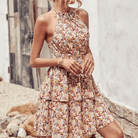 Mason Luxor Men Fashion women dress Mason | Boho Dresses for Women 2025 Floral Mini Dress Summer Dress Vacation Beach