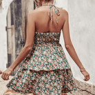 Mason Luxor Men Fashion women dress Mason | Boho Dresses for Women 2025 Floral Mini Dress Summer Dress Vacation Beach
